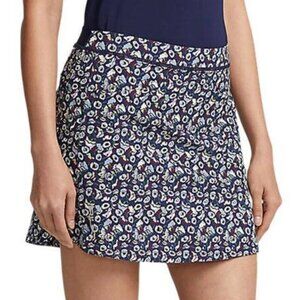 Ladies RLX Ralph Lauren Aim 4 Way Print Stretch 17" Skort Highlands Floral NWT
